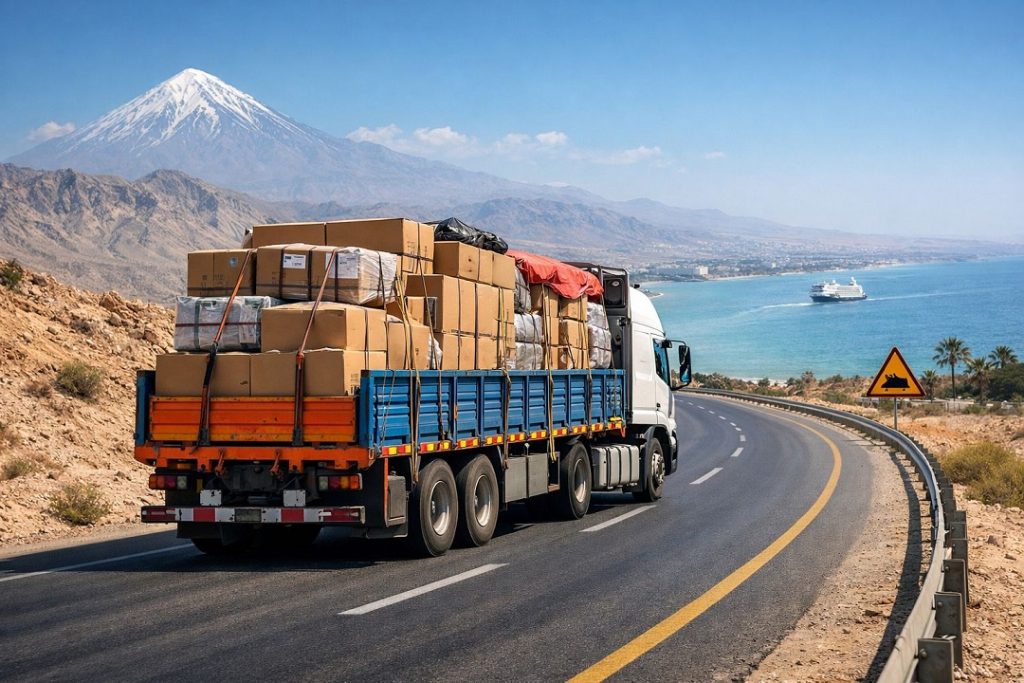 باربری تهران به کیش و حمل بار از تهران به کیش