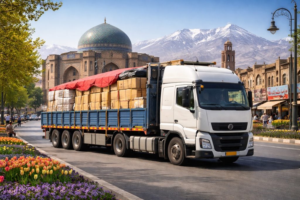 باربری تهران به تبریز و حمل بار از تهران به تبریز باربری تهران به تبریز و حمل بار از تهران به تبریز